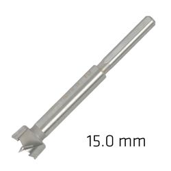 ALPEN Forstner Drill Bit Sharp Shark 15mm