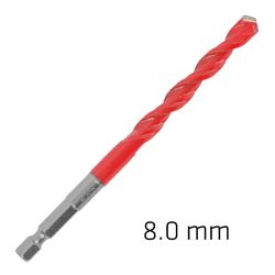 ALPEN Profi Multicut Drill Bit 8mm Hex Shank