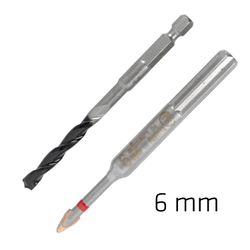 ALPEN 6.0mm Porcelain & Concrete C Protector Drill Bit Set Tile