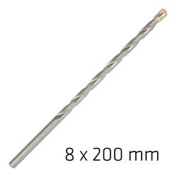 ALPEN Masonry Bit Long Life 8 X 200mm