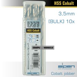 ALPEN Cobalt Drill Bit 3.5mm Bulk
