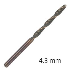 ALPEN Hss Sprint Master 4.3mm Bulk Din 338 ALPEN Drill Bit