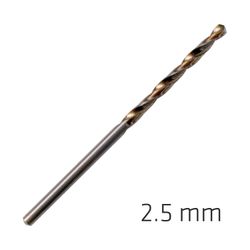 ALPEN Hss Sprint Master 2.5mm 10-pack Hang Tag Din 338 ALPEN Drill Bits