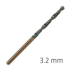 ALPEN Hss Sprint Master 3.2mm 10-pack Hang Tag Din 338 ALPEN Drill Bits