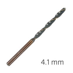 ALPEN Hss Sprint Master 4.1mm 10-pack Hang Tag Din 338 ALPEN Drill Bits