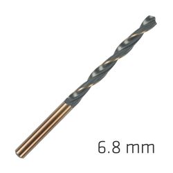 ALPEN Hss Sprint Master 6.8mm 10-pack Hang Tag Din 338 ALPEN Drill Bits