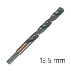 ALPEN Hss Sprint Master 13.5mm Red Shank 9.5mm X1 Sleeved Din338 ALPEN Drill