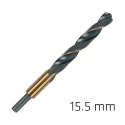 ALPEN Hss Sprint Master 15.5mm Red Shank 9.5mm X1 Sleeved Din338 ALPEN Drill