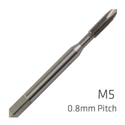 ALPEN Machine Tap Cobalt 5mm In Pouch 0.8mm Pitch