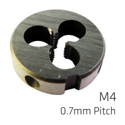 ALPEN Machine Die Cobalt 4mm Spiral Point In Pouch 0.7mm Pitch