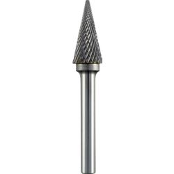 ALPEN Tc Rotary Burr 12mm Conical Pointed Nose For Hard Metals