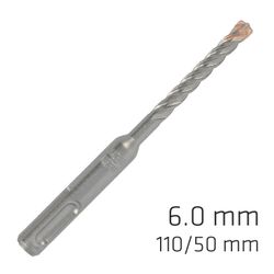 ALPEN Force X 6.0 X 110/050 Sds-plus Rebar Drill Bit X4 Cutting Edges