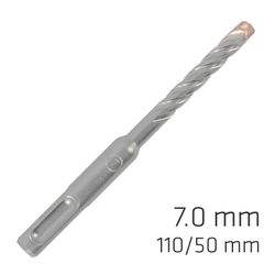 ALPEN Force X 7.0 X 110/050 Sds-plus Rebar Drill Bit X4 Cutting Edges