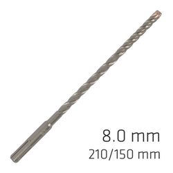 ALPEN Force X 8.0 X 210/150 Sds-plus Rebar Drill Bit X4 Cutting Edges