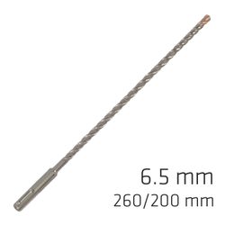 ALPEN Force X 6.5 X 260/200 Sds-plus Rebar Drill Bit X4 Cutting Edges