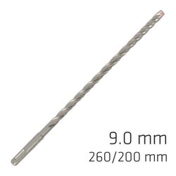 ALPEN Force X 9.0 X 260/200 Sds-plus Rebar Drill Bit X4 Cutting Edges