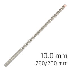 ALPEN Force X 10.0 X 260/200 Sds-plus Rebar Drill Bit X4 Cutting Edges
