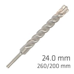 ALPEN Force X 24.0 X 250/200 Sds-plus Rebar Drill Bit X4 Cutting Edges