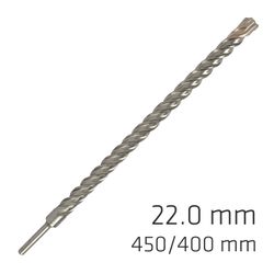 ALPEN Force X 22.0 X 450/400 Sds-plus Rebar Drill Bit X4 Cutting Edges