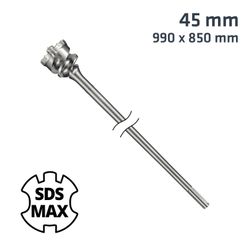 ALPEN Sds Max Mill Crown 45mm X 990 X 850 Drill Bit