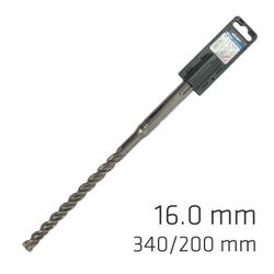 ALPEN Sds Max Drill Bit 340x200 16mm