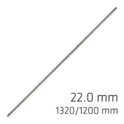 ALPEN Sds Max Drill Bit 22mm 1320 1200mm
