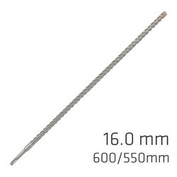 ALPEN Force X 16.0 X 600/550 Sds-plus Rebar Drill Bit X4 Cutting Edges