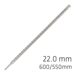 ALPEN Force X 22.0 X 600/550 Sds-plus Rebar Drill Bit X4 Cutting Edges