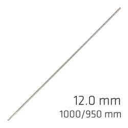 ALPEN Force X 12.0 X 1000/950 Sds-plus Rebar Drill Bit X4 Cutting Edges