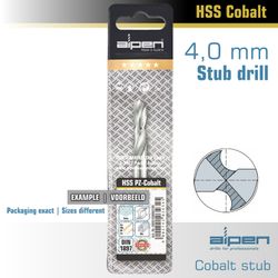 ALPEN Cobalt Drill Bit Short Pouch 4.0mm