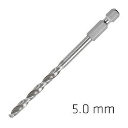 ALPEN Hss Super Drill Bit Hex Shank 5mm