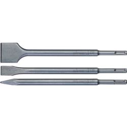 ALPEN Sds Chisel Set Plastic Tube Point X250mm Flat 20x250 Flat 40x250
