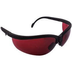 TORK CRAFT Safety Eyewear Glasses Red Lens