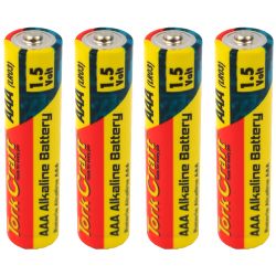 TORK CRAFT Battery Aaa 1.5v X4 Pack Lr03 4s Shrink Wrap Alkaline