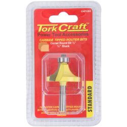 TORK CRAFT Router Bit Corner Round 1/2'