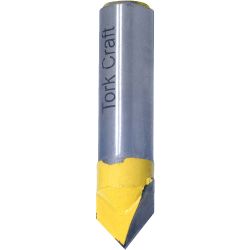 TORK CRAFT Router Bit V Groove 90 Degree 5/8'