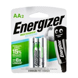 ENERGIZER Recharge 2300mah Extreme Aa - 2 Pack