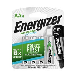 ENERGIZER Recharge 2300mah Extreme Aa - 4 Pack