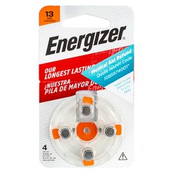 ENERGIZER Hearing Aid Bat 13 Orange 4 Pack