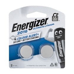 ENERGIZER Cr2016 3v Ult Lithium Coin 3 In 1 X2 Pack