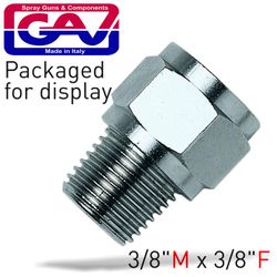 GAV Taper Reducer Bush 3/8 X 3/8 M/f Packaged