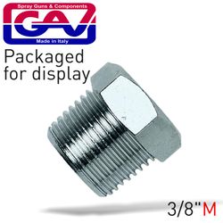 GAV Taper Plug 3/8 Packaged