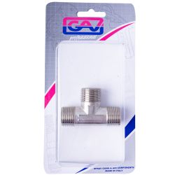 GAV T Connector 1/2'mmm Packaged