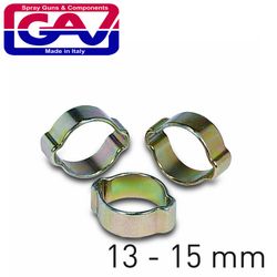 GAV Hose Clamp Crimp Type 13-15mm