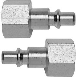 GAV Quick Coupler/inserts Aro 3/8'f 2 Packaged