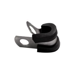 TORK CRAFT Hose Clamp 6mm X 12mm Rubber B/width Lined Bulk