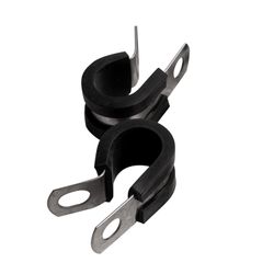 TORK CRAFT Hose Clamp 12mm X 12mm B/width Rubber Lined Bulk