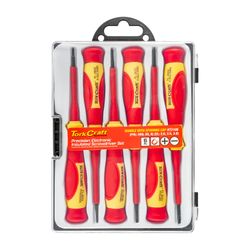 TORK CRAFT 6pc Precision Electronic Insulated Screwdriver Set