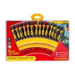 TORK CRAFT 14pc Precision Screwdriver Set