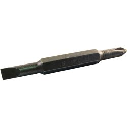 TORK CRAFT Replacement Bit 75mm Double Ended 8mm.sl6mm/ph2 For Kt2677